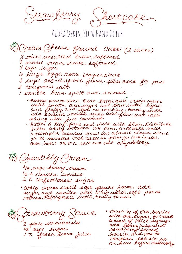 strawberry shortcake recipe (Audra Dykes)