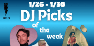 DJ Picks of the Week Graphic