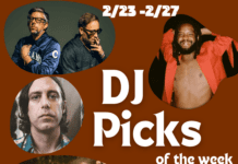 DJ Picks of the Week (2/23-2/27)