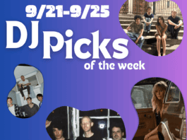 DJ Picks of the Week: 9/21-9/25