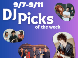DJ Picks of the Week (9/7-9/11)