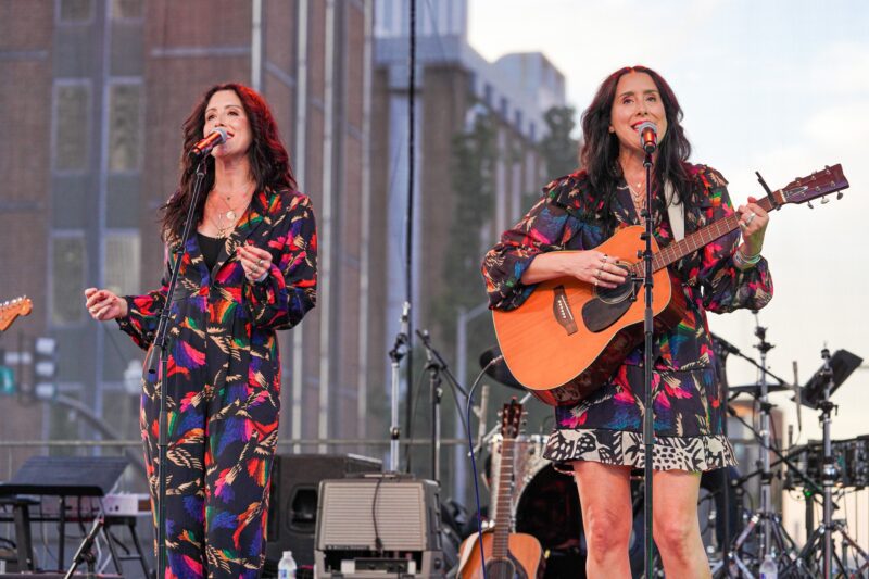The Watson Twins performing at Live on the Green 2022 on September 1st.