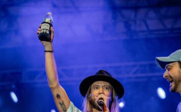 Moon Taxi performing at Live on the Green 2022 on September 2nd