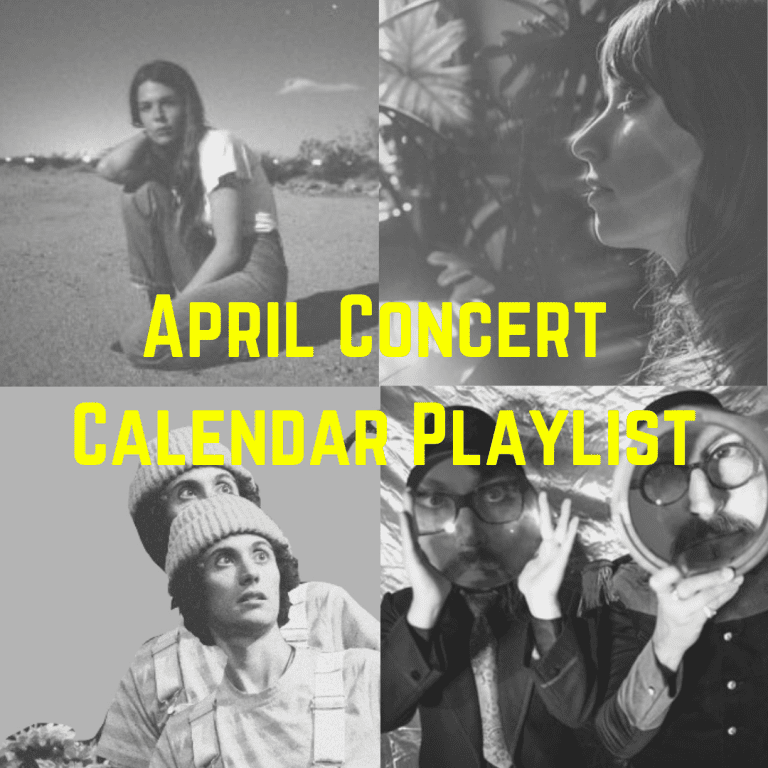 April Concert Calendar Playlist Lightning 100