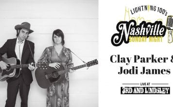 CLAY PARKER AND JODI JAMES LIVE CONCERT FOR NASHVILLE SUNDAY NIGHT ON 10/06/19