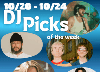 DJ Picks of the Week: 10/20 – 10/24