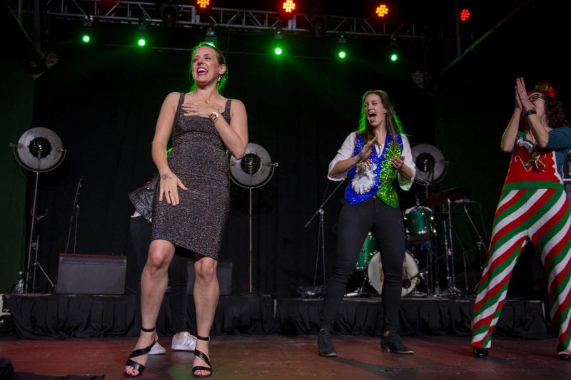 Lightning 100 Festivus Elaine Dance Off at Marathon Music Works