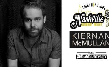 KIERNAN MCMULLAN LIVE CONCERT AT NASHVILLE SUNDAY NIGHT ON 5-27-18
