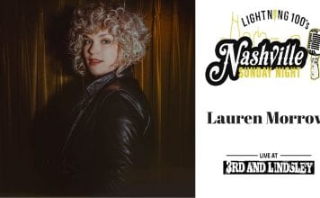 LAUREN MORROW LIVE CONCERT FOR NASHVILLE SUNDAY NIGHT ON 10-28-18