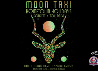 Moon Taxi Hometown Holidays Concert and Toy Drive