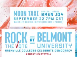 Video: Rock The Vote at Belmont University