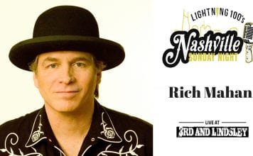 RICH MAHAN LIVE CONCERT FOR NASHVILLE SUNDAY NIGHT ON 7/28/19