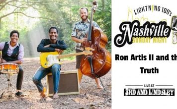 RON ARTIS II AND THE TRUTH LIVE CONCERT AT NASHVILLE SUNDAY NIGHT ON 2/10/19