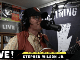 Stephen Wilson Jr. live in studio
