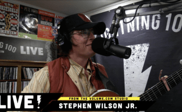 Stephen Wilson Jr. live in studio