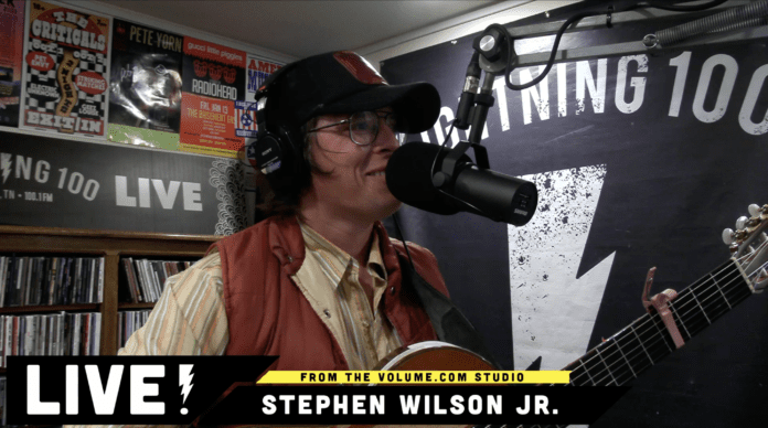 Stephen Wilson Jr. live in studio