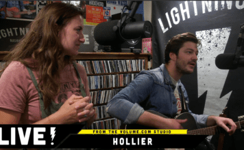 Hollier Performs “Reckless Love” and “Devil’s in the Details” Live in the Volume.com Studio Hollier In-Studio