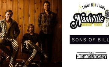 SONS OF BILL LIVE CONCERT AT NASHVILLE SUNDAY NIGHT ON 6/24/18
