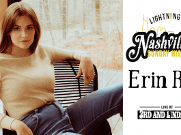 ERIN RAE LIVE CONCERT AT NASHVILLE SUNDAY NIGHT ON 8-19-18