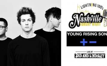 YOUNG RISING SONGS LIVE CONCERT FOR NASHVILLE SUNDAY NIGHT 5/6/18