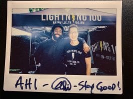 AHI backstage at Pilgrimage Festival