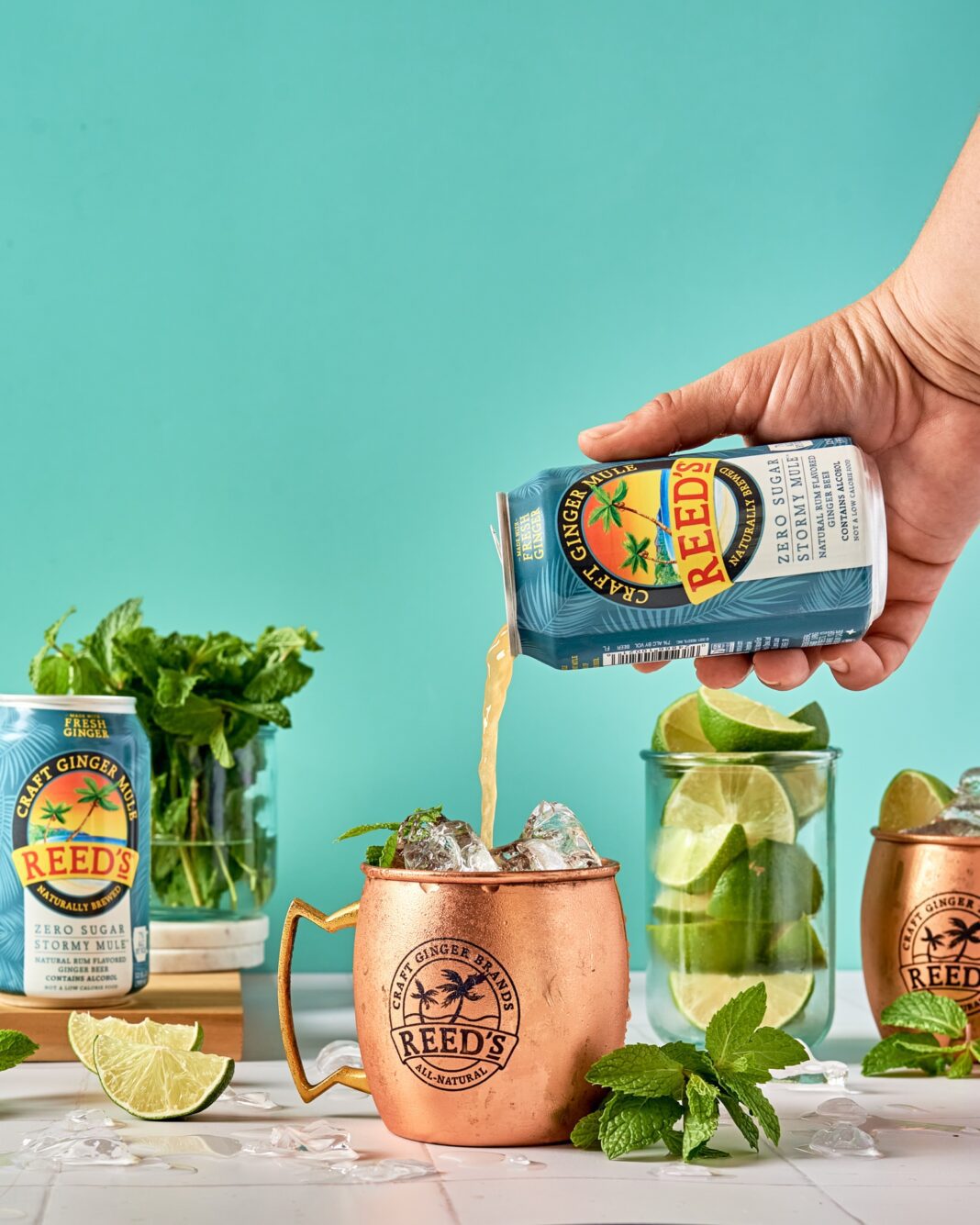 Holiday Hops 2022 Day 6 Reed's Zero Sugar Stormy Mule In Can